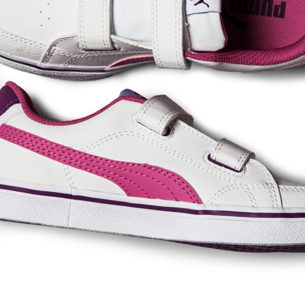 Buty dziecięce PUMA COURT PT NEW VULC SL V PS 36158905 kolor biały