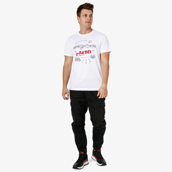 Koszulka męska FEEWEAR T-SHIRT SS BRINK fw38tsm22002 kolor biały