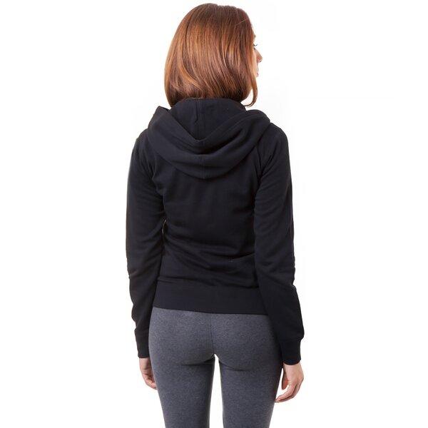 Bluza damska NIKE BLUZA CLUB FZ HOODY- SWOOSH 611719010 kolor czarny