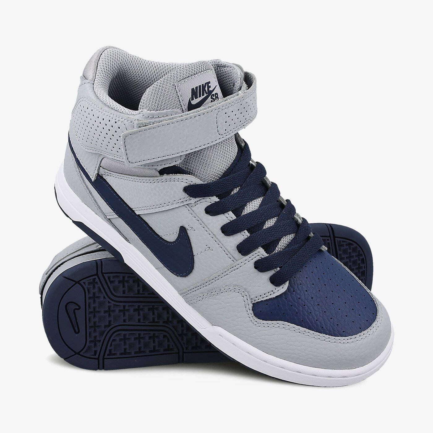 NIKE MOGAN MID 2 JR BG 645025014 kolor szary