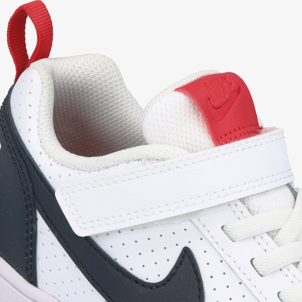 Buty dziecięce NIKE COURT BOROUGH LOW (PSV) 870025-105 kolor biały