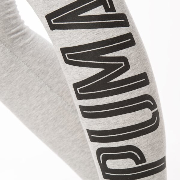 Spodnie dresowe damskie PUMA SPODNIE STYLE SWAGGER 83686104 kolor szary