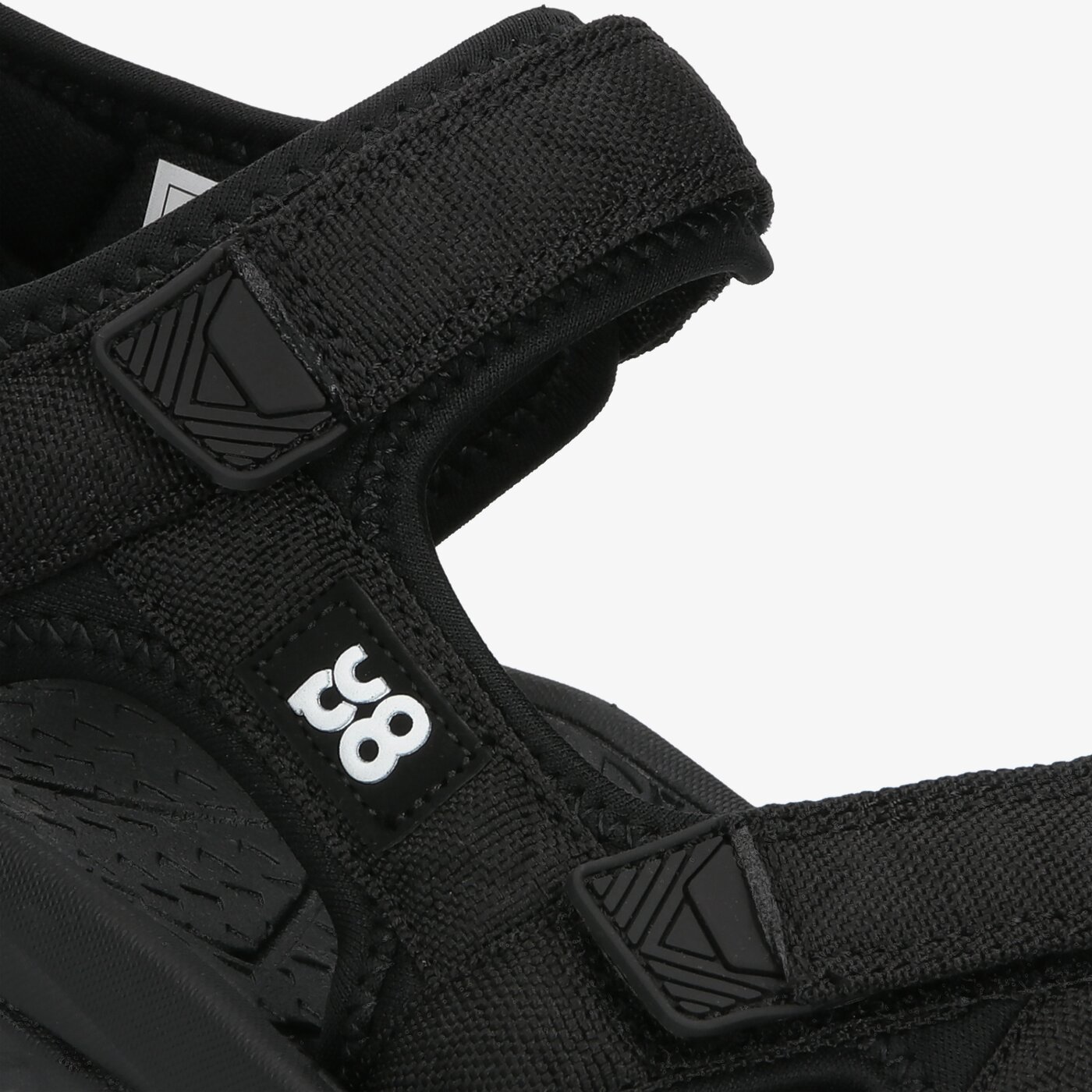 Sandały męskie UP8 FABER upms120201 kolor czarny