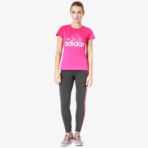 Spodnie dresowe damskie ADIDAS LEGGINGS ESS 3S cz5762 kolor szary