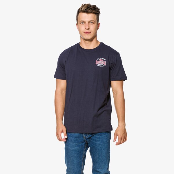 Koszulka męska LONSDALE T-SHIRT SS NAVY tsm17ld0163076 kolor granatowy