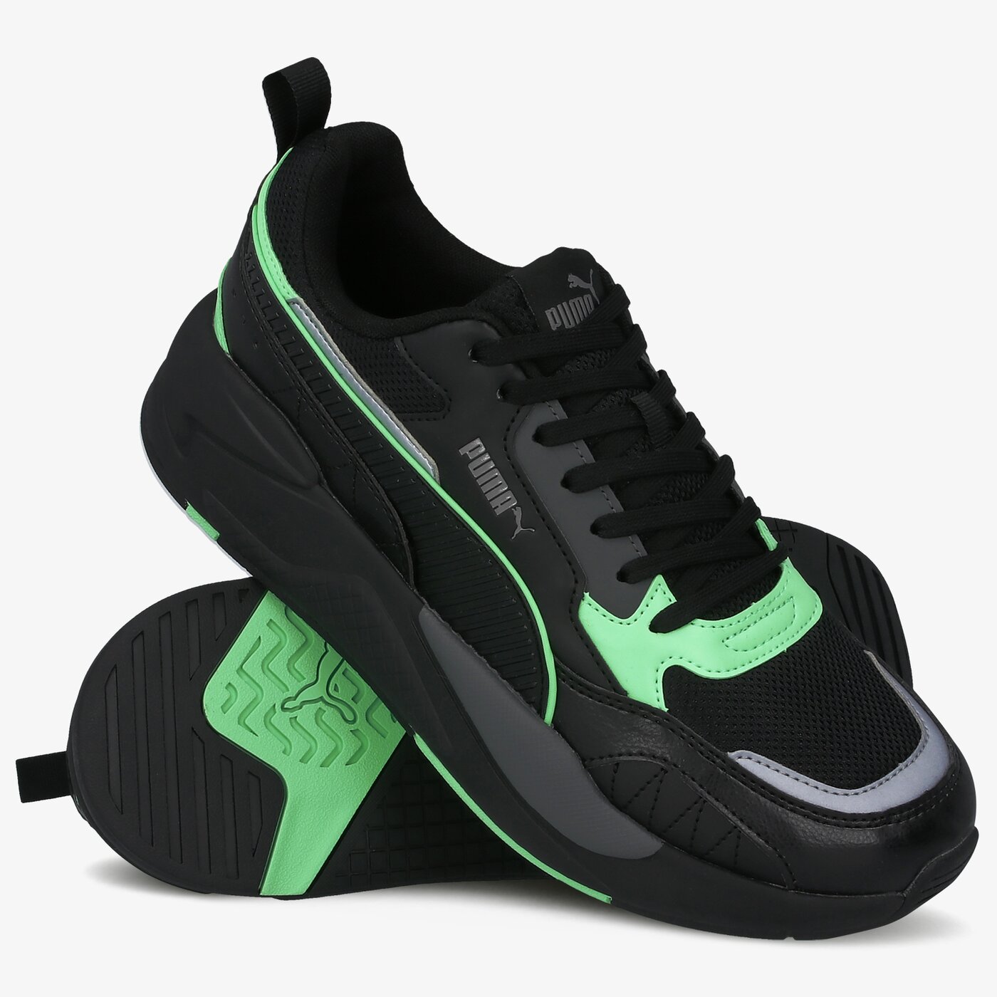 Buty sportowe męskie PUMA X-RAY 2 SQUARE 37310803 kolor czarny