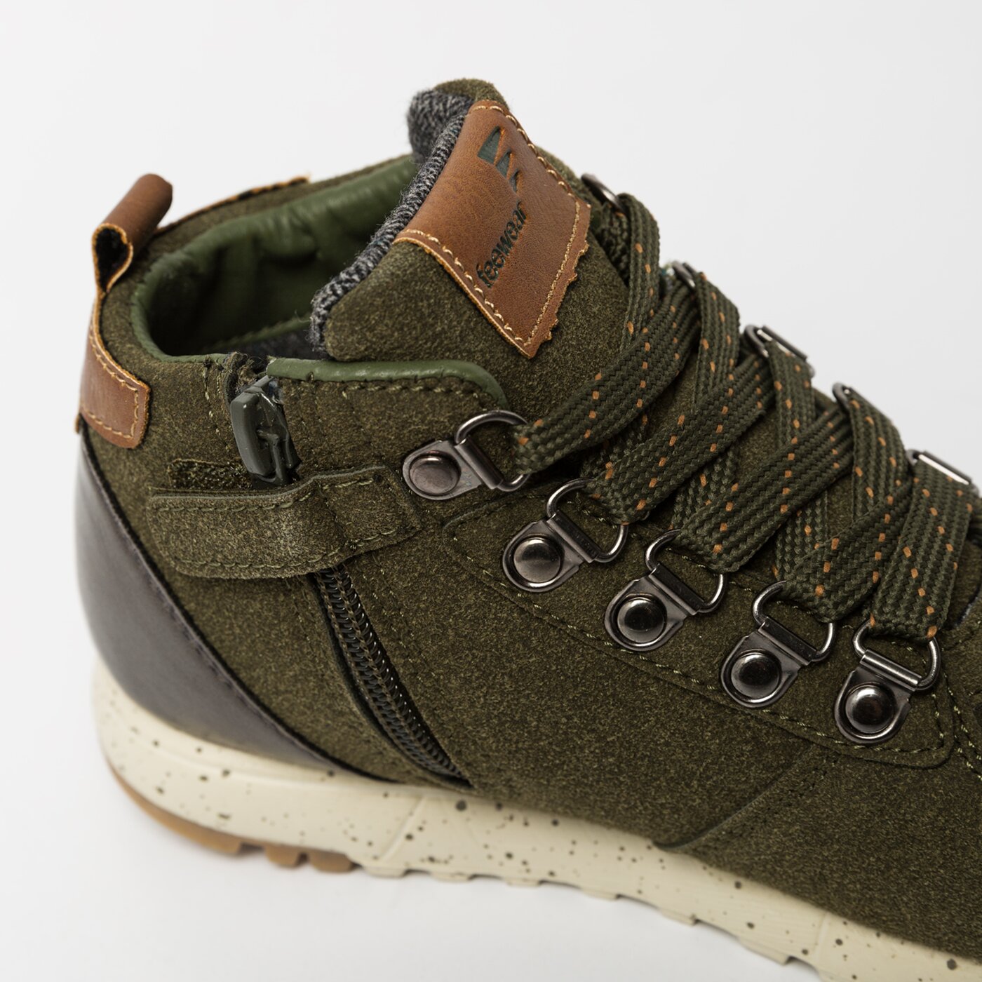 Buty trekkingowe dla dzieci FEEWEAR TREFOL fwjko217004 kolor khaki
