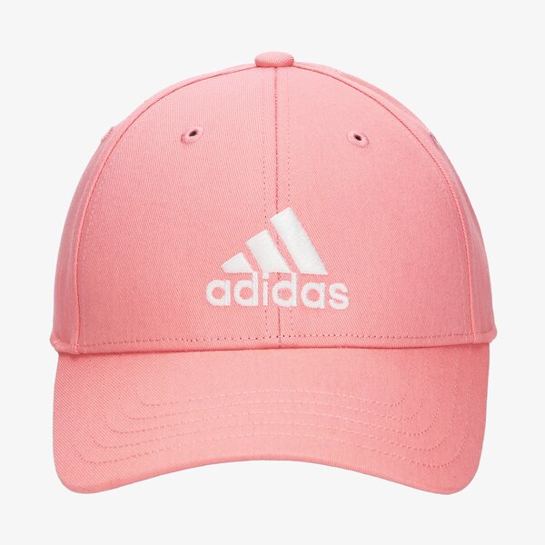 Czapka z daszkiem damska ADIDAS CZAPKA BBALL CAP COT fk0893 kolor różowy