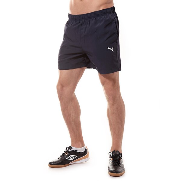 Spodenki męskie PUMA SZORTY ESS WOVEN SHORTS 82400203 kolor granatowy
