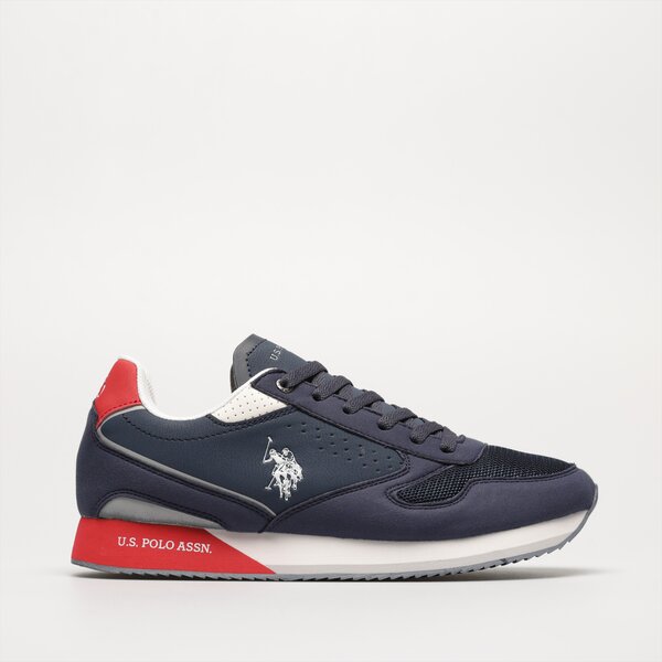 Buty sportowe męskie U.S. POLO ASSN NOBIL003C  nobil003cdbl002 kolor granatowy