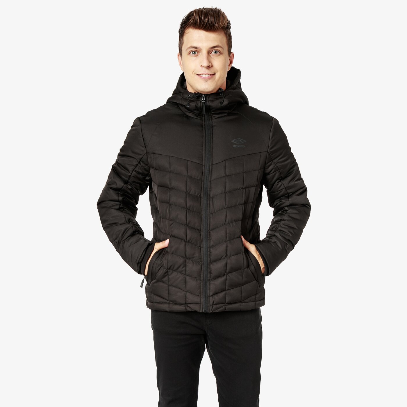 Kurtka zimowa męska UMBRO KURTKA ONYX ul38kum03001 kolor czarny