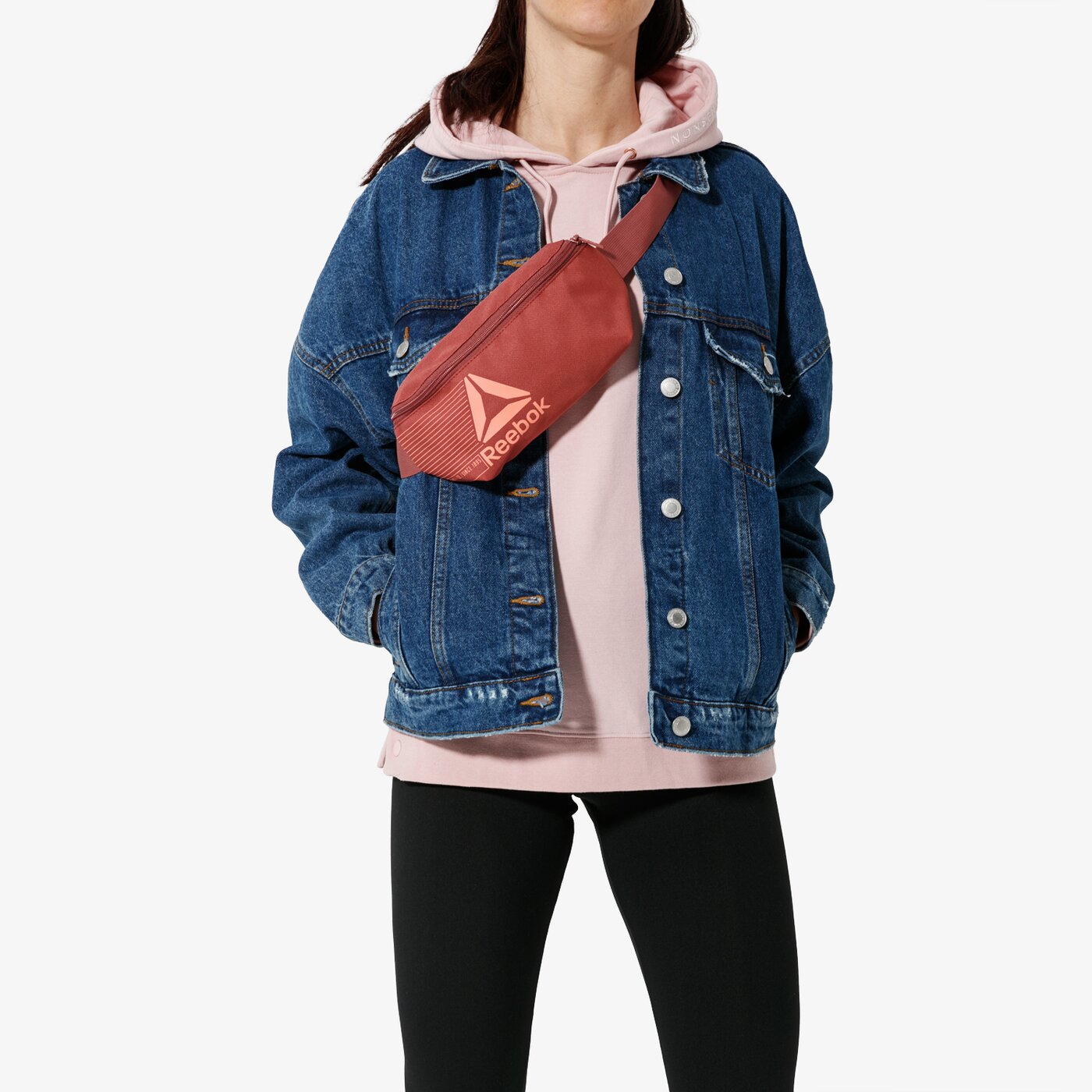 Nerka (saszetka na pas) damska sportowa REEBOK NERKA ACT FON WAISTBAG du2878 kolor różowy