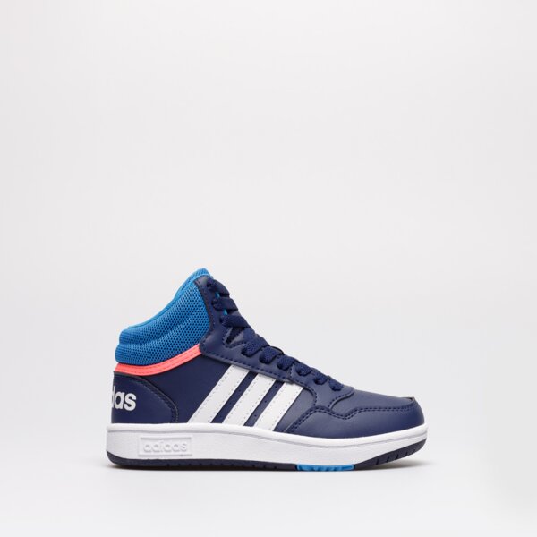Buty dziecięce ADIDAS HOOPS MID 3.0 K gw0400 kolor granatowy