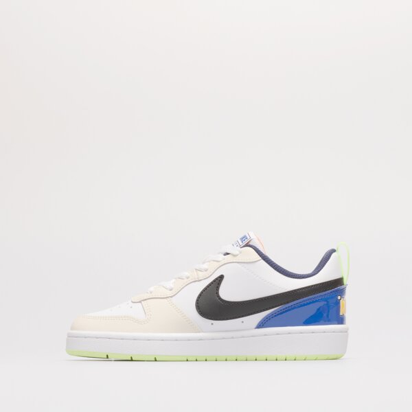 Buty dziecięce NIKE COURT BOROUGH LOW 2 SE (GS) fb1394-101 kolor biały