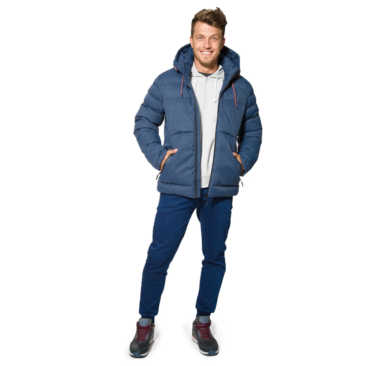 Kurtka zimowa męska FEEWEAR KURTKA DERMI fw37kum37001 kolor niebieski