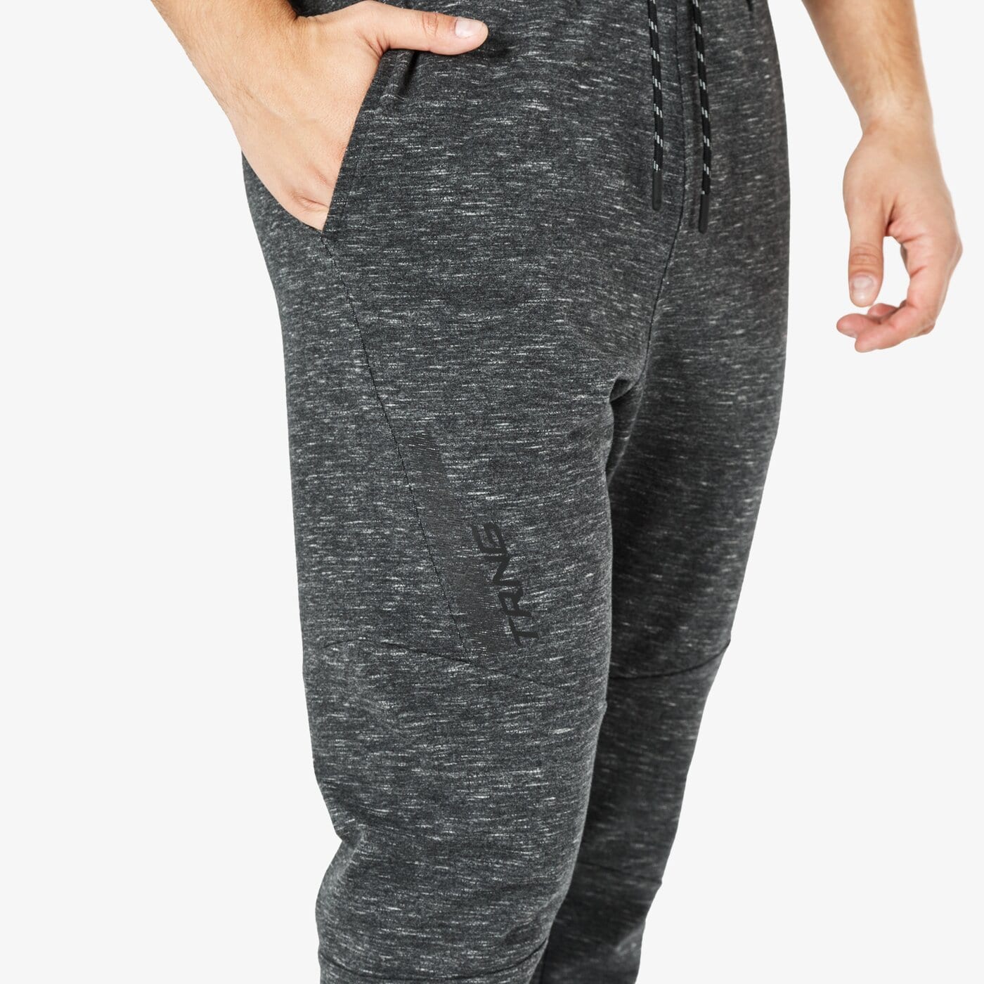 Spodnie dresowe męskie LOTTO SPODNIE BRYAN VII FT CUFF t5318 kolor czarny