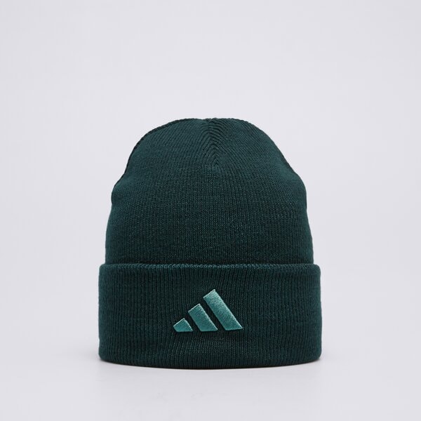 Czapka zimowa damska ADIDAS CZAPKA NEW LOG BEA CUF jx5747 kolor zielony