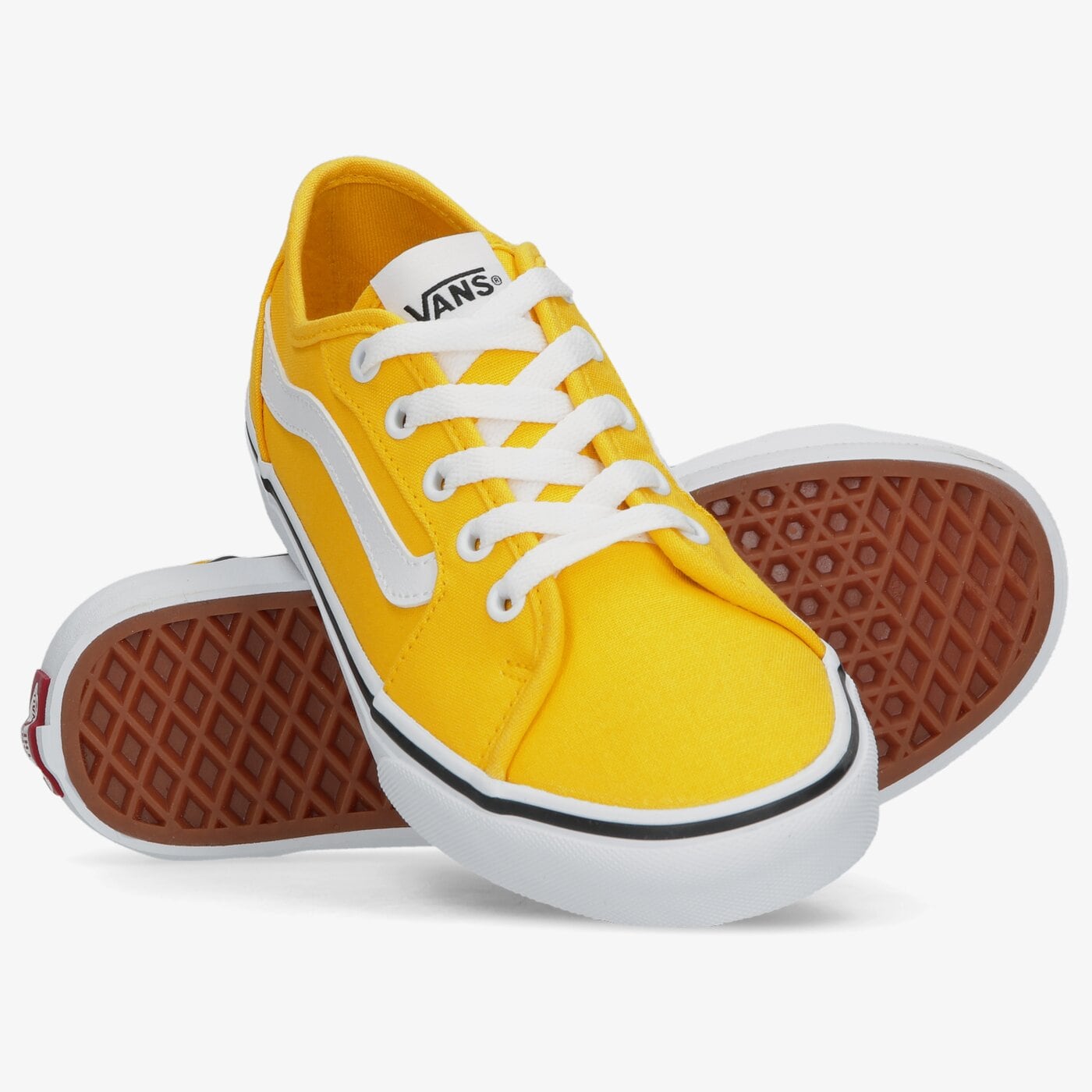 Buty sportowe damskie VANS WM FILMORE DECON vn0a45nmbbf1 kolor żółty