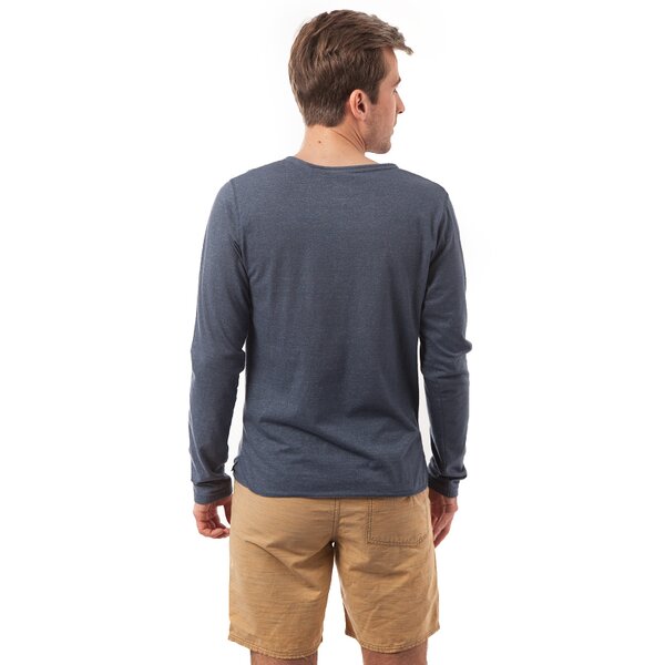 Koszulka męska O'NEILL T-SHIRT MARK L/SLV TAN 5021025085 kolor granatowy