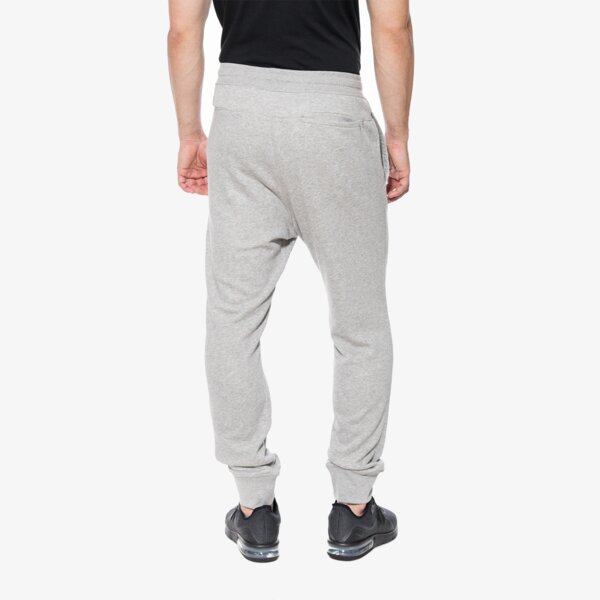 Spodnie dresowe męskie REEBOK SPODNIE EL FT CUFF bk5054 kolor szary