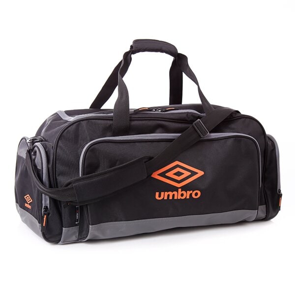 Torba sportowa damska UMBRO TORBA MEDIUM HOLDALL BLACK WHITE 30474ucih kolor czarny