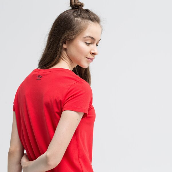 Koszulka damska UMBRO T-SHIRT HOSTA ul39tsd20001 kolor czerwony