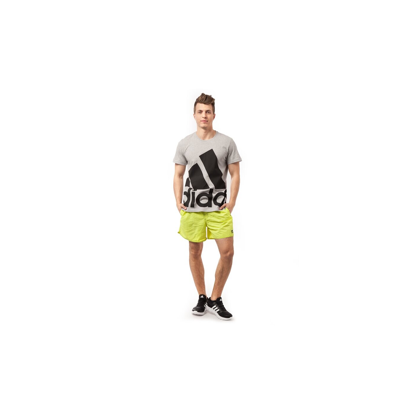 Koszulka męska ADIDAS T-SHIRT LOGO TEE BIG s21315 