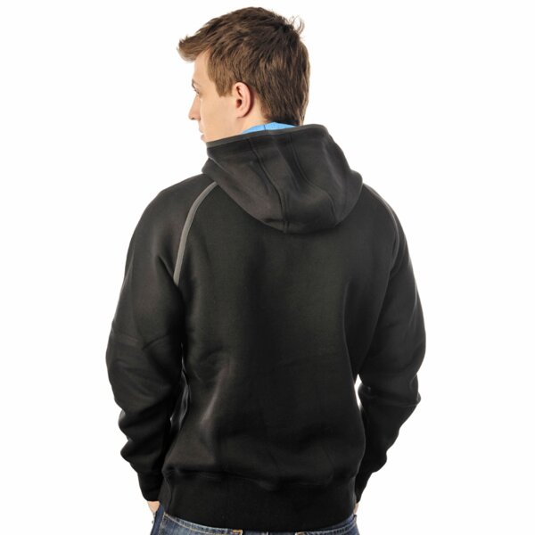 Bluza męska NIKE BLUZA HYBRID   FORMATION  FZ PO HOODY 450704010 kolor czarny