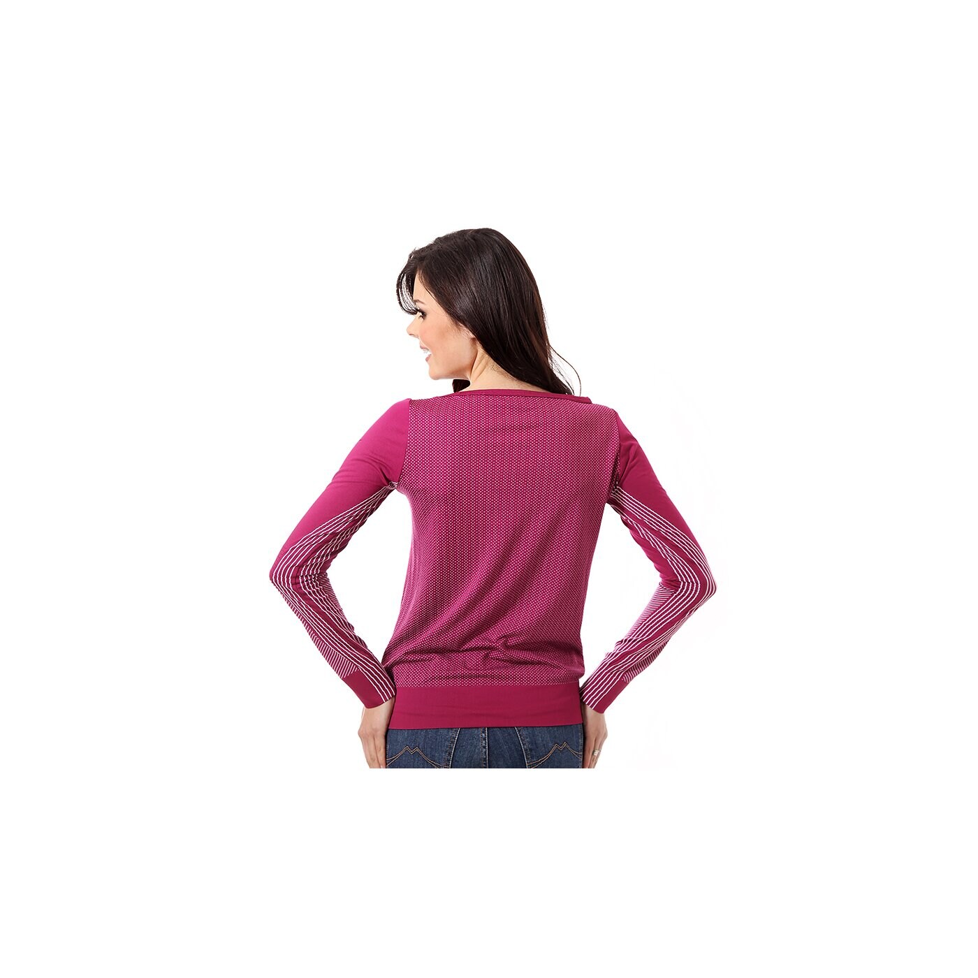 Bluza damska NIKE BLUZA NIKE EPIC DF KNIT LS CREW 589296513 kolor różowy