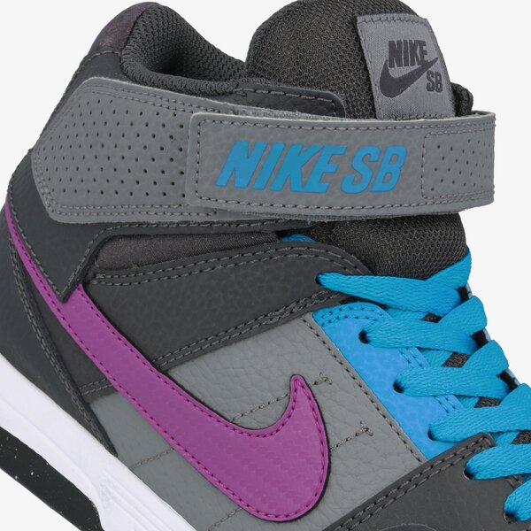Buty dziecięce NIKE MOGAN MID 2 JR (GS) 645025-054 kolor szary
