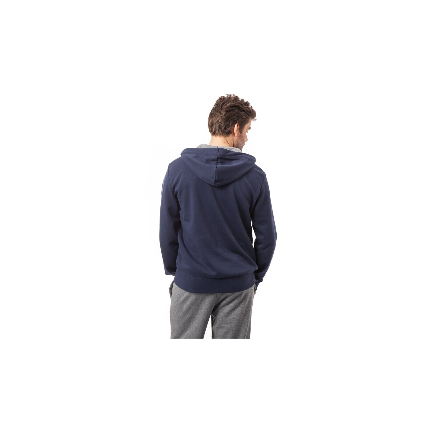 Bluza męska PUMA BLUZA ESS HOODED JACKET 83186906 kolor szary