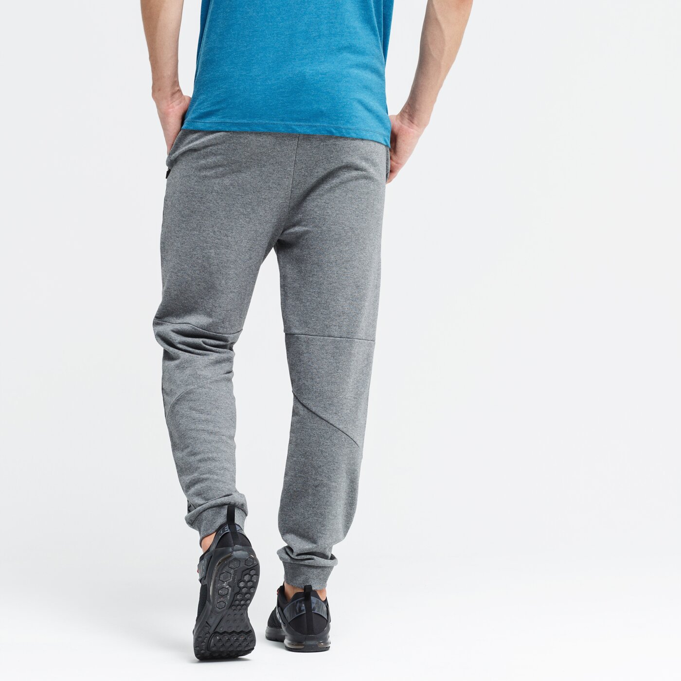 Spodnie dresowe męskie UMBRO SPODNIE LENTUA ul39spm17002 kolor szary