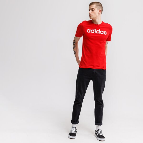 Koszulka męska ADIDAS T-SHIRT E LIN fm6223 kolor czerwony