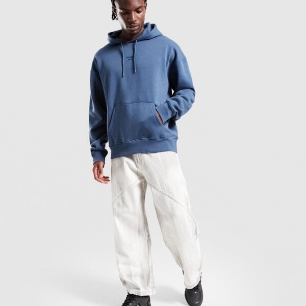 Bluza męska REEBOK BLUZA Z KAPTUREM OTIS rk25095mgm100049 kolor niebieski