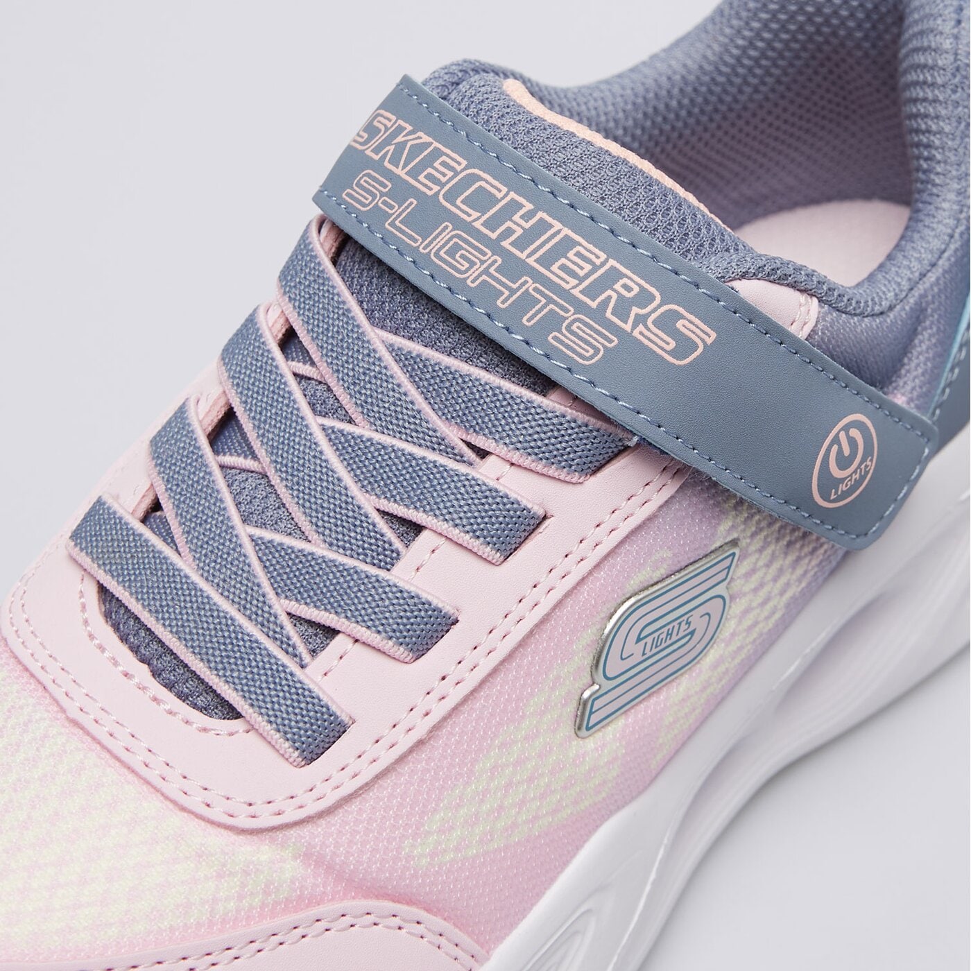 Buty dziecięce SKECHERS SOLA GLOW 303714lgylp kolor różowy