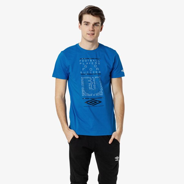 Koszulka męska UMBRO T-SHIRT SS ERMATO ul19tsm11002 kolor granatowy