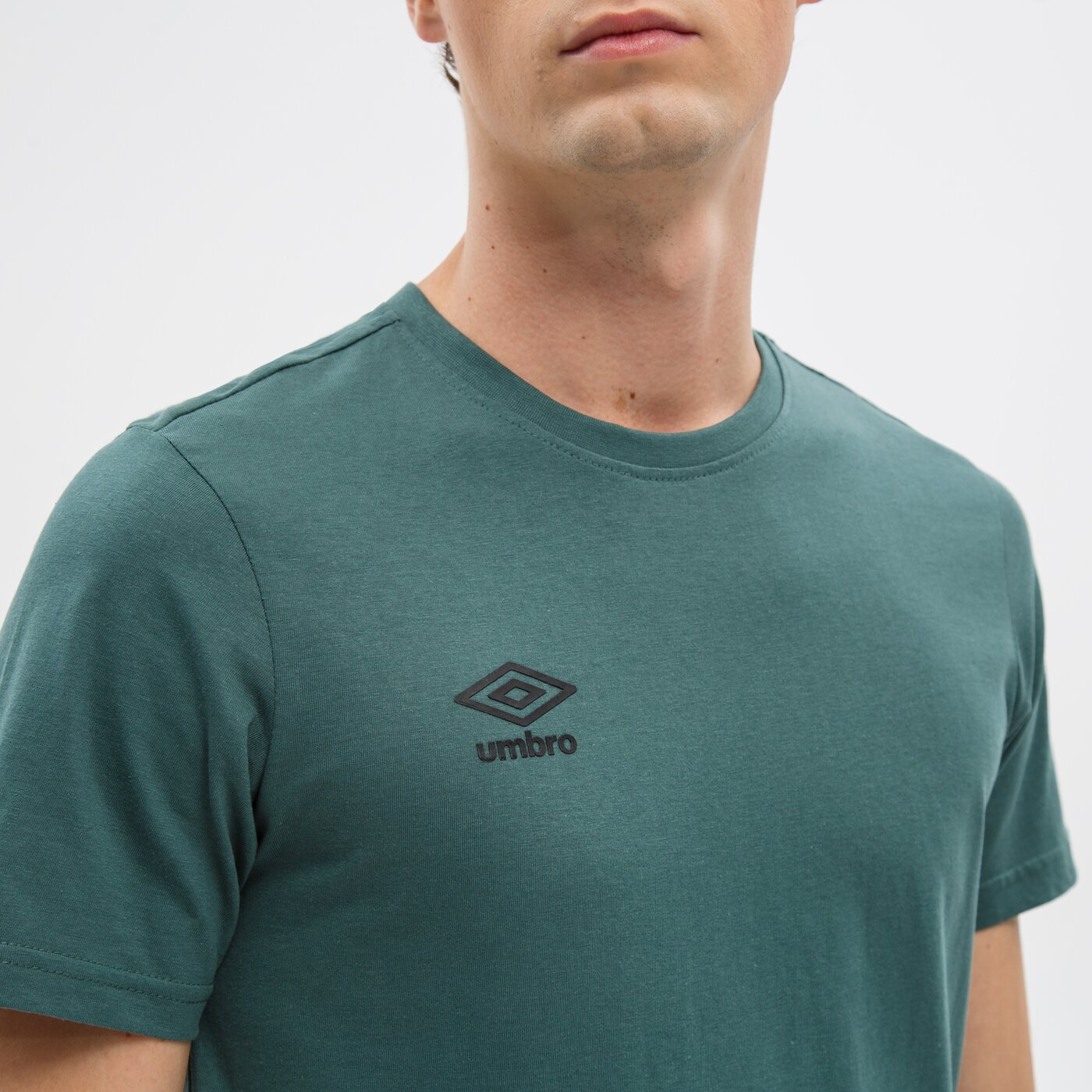 Koszulka męska UMBRO T-SHIRT MARLON ul122tsm90004 kolor zielony