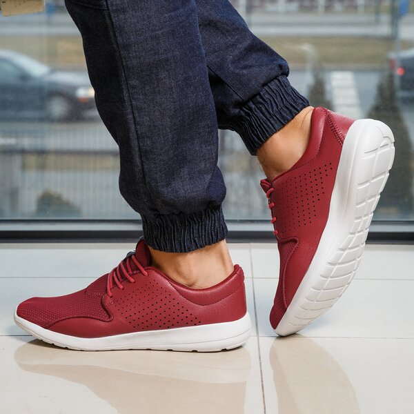 Buty sportowe męskie FEEWEAR GATA fwmd117003 kolor bordowy