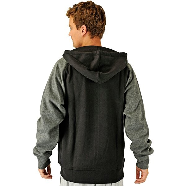 Bluza męska REEBOK POLAR FLEECE FZ HOODY BLACK w05752 kolor czarny