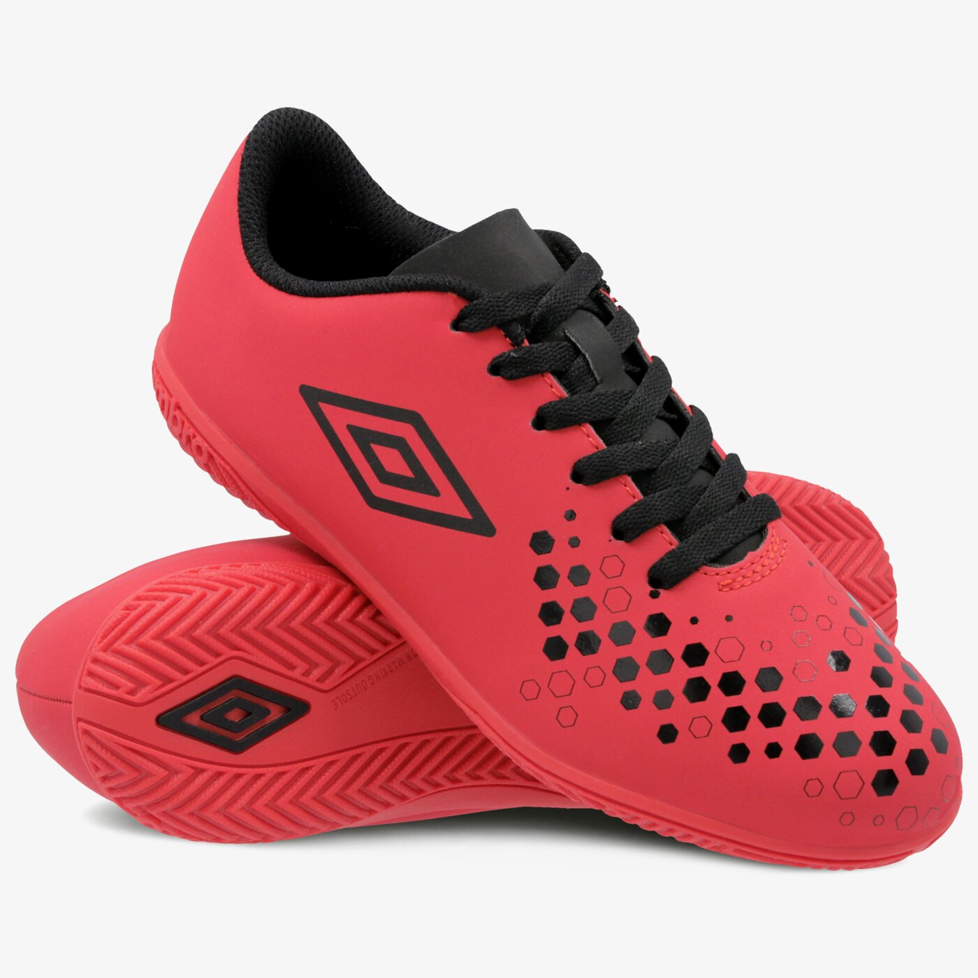 Buty piłkarskie męskie UMBRO ACCURE IC 81434ugsl kolor czerwony