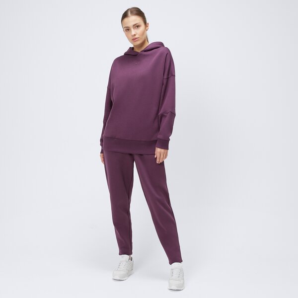 Bluza damska REEBOK BLUZA Z KAPTUREM LUX OVERSIZED 100208336 kolor fioletowy