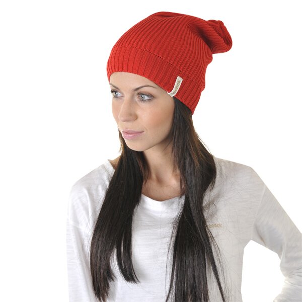 Czapka zimowa damska REEBOK CZAPKA Z OTM HAT REDTASTIC w36733 kolor czerwony