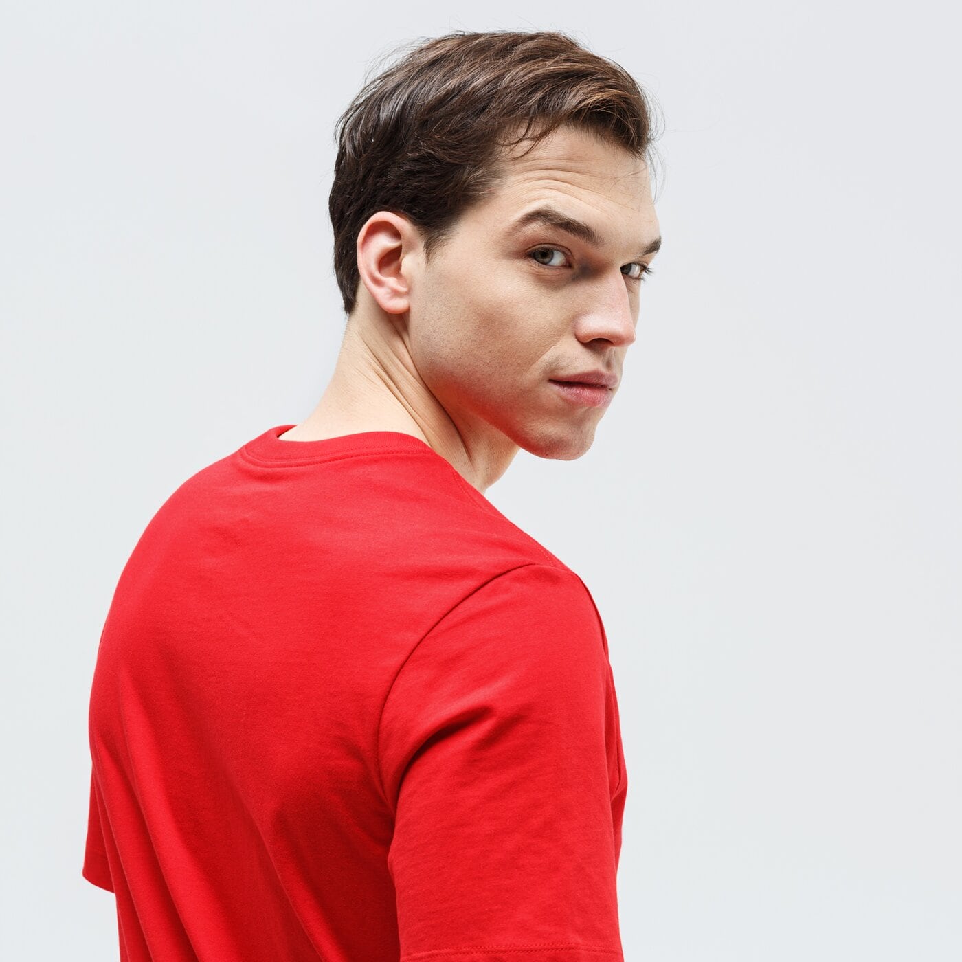 Koszulka męska NIKE T-SHIRT SS M NSW HERITAGE + bv7882-657 kolor czerwony