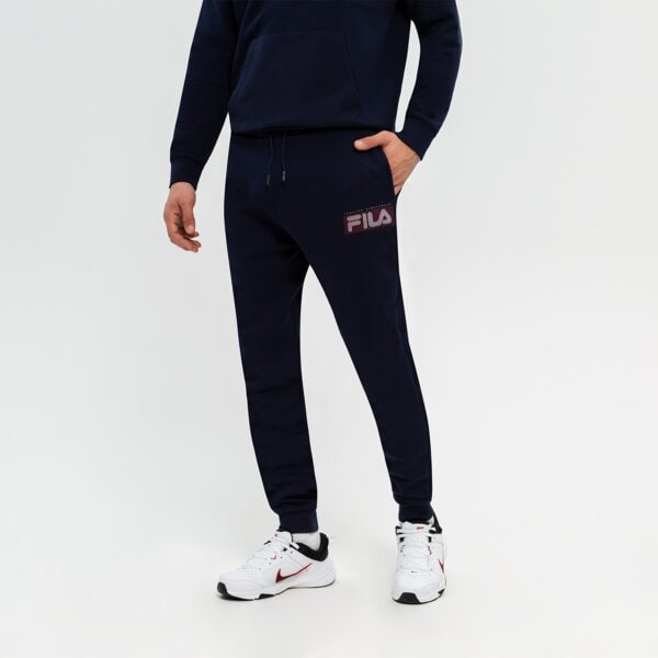 Spodnie dresowe męskie FILA SPODNIE NICHOLLS fw22spm186410 kolor granatowy