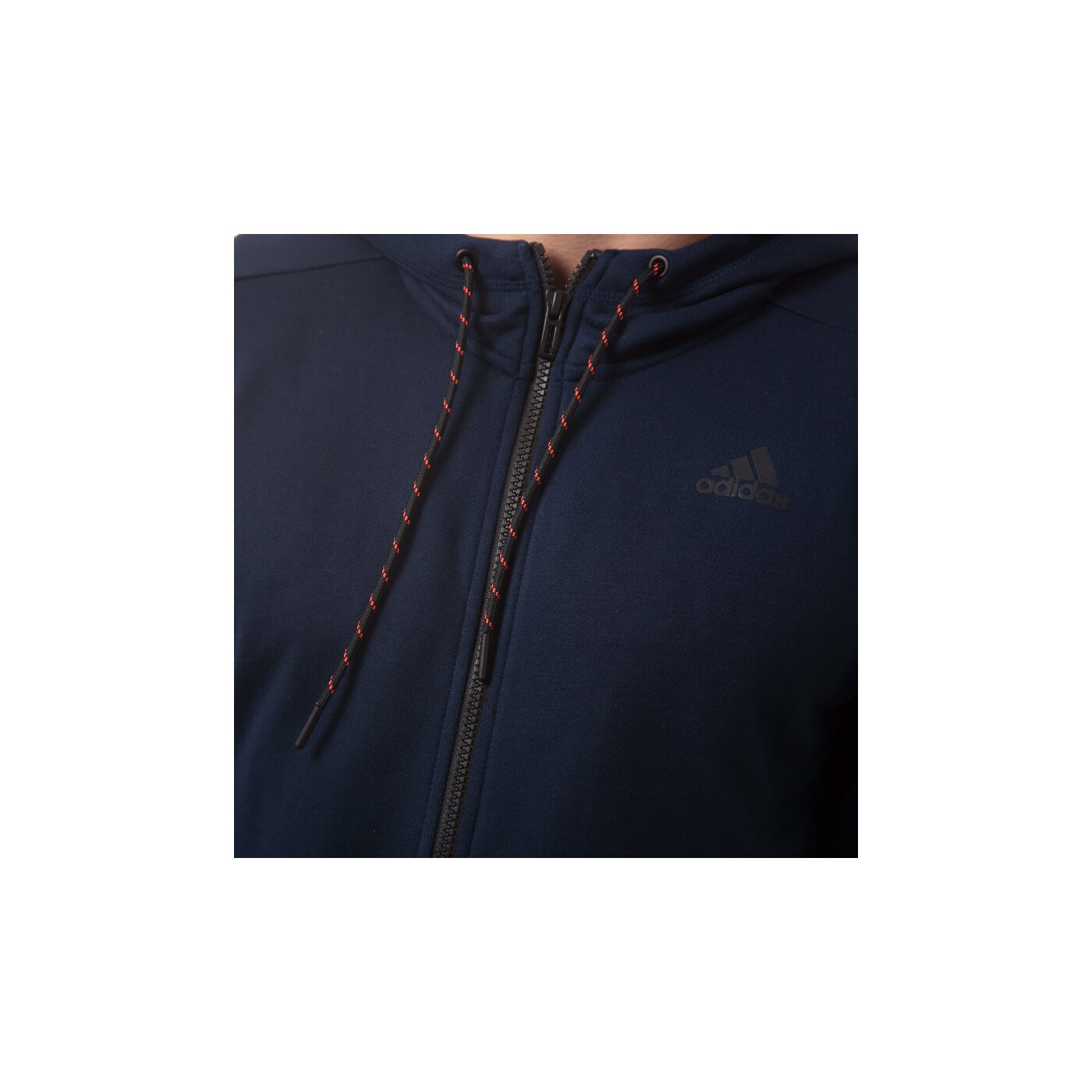 Bluza męska ADIDAS BLUZA ESS PREMFZ HOOD s17544 kolor granatowy