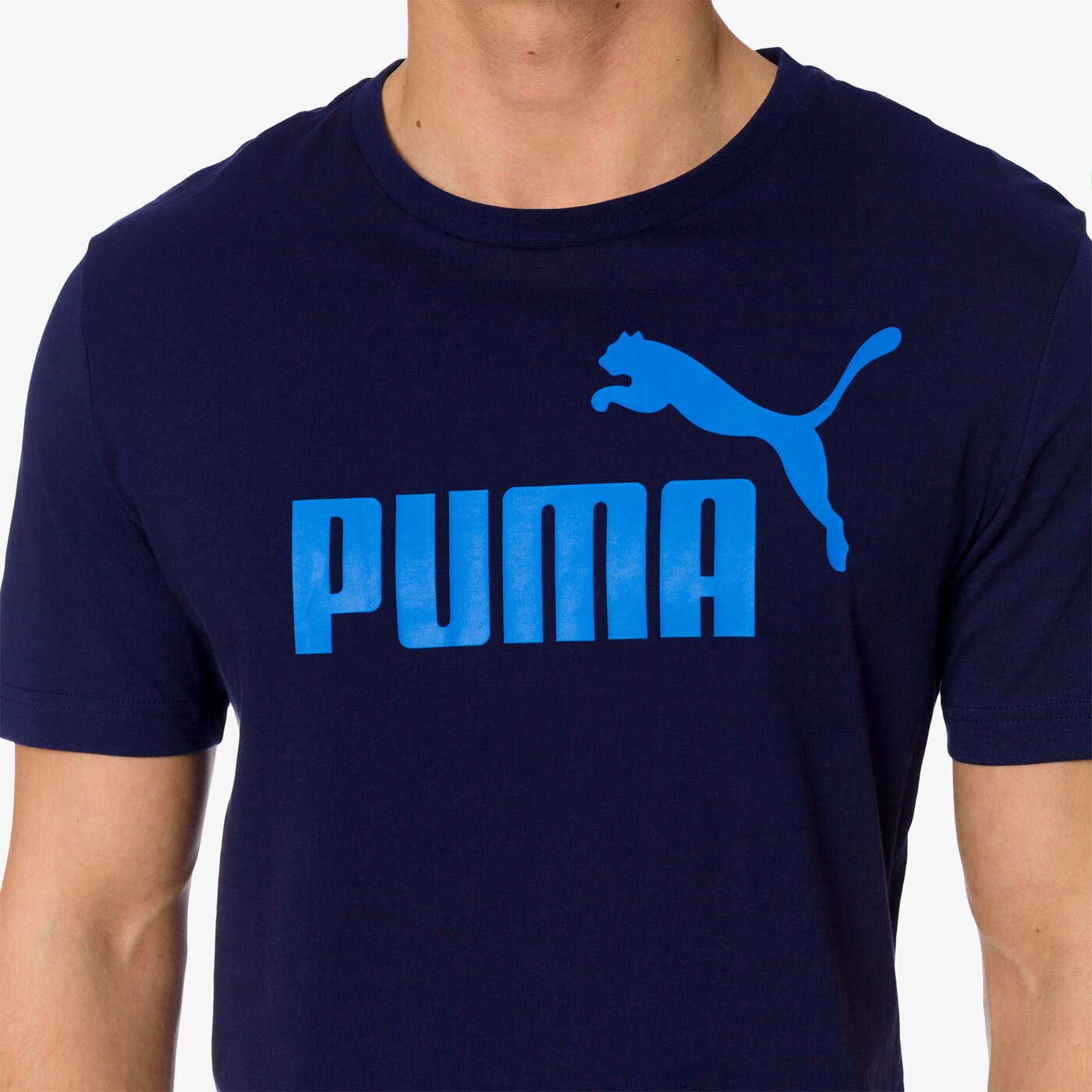Koszulka męska PUMA T-SHIRT SS ESS NO1 TEE 83824141 kolor szary
