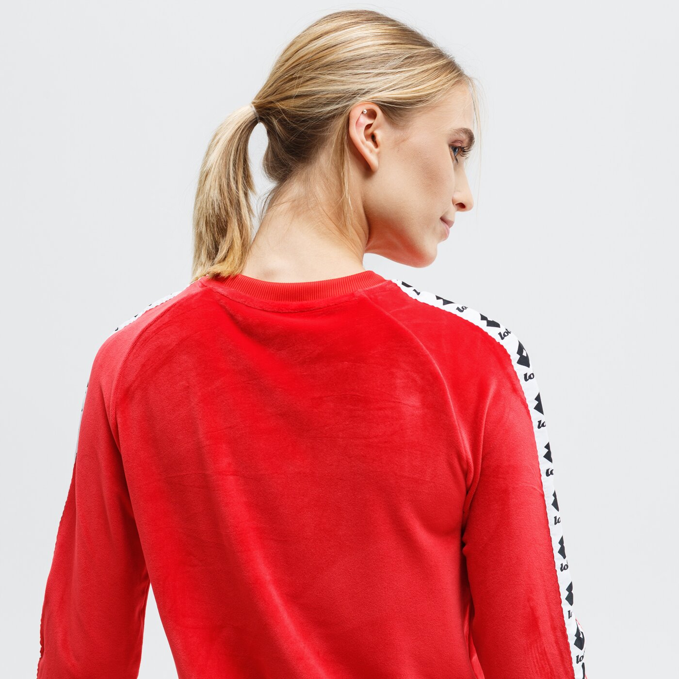 Bluza damska LOTTO BLUZA ATHLETICA W III SWEAT RN CH 211743-0c4 kolor czerwony