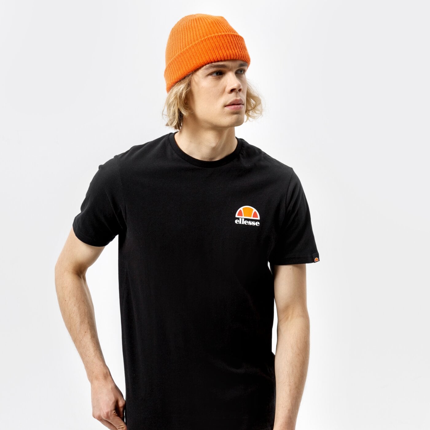 Koszulka męska ELLESSE T-SHIRT CANALETTO BLK shs04548001 kolor czarny