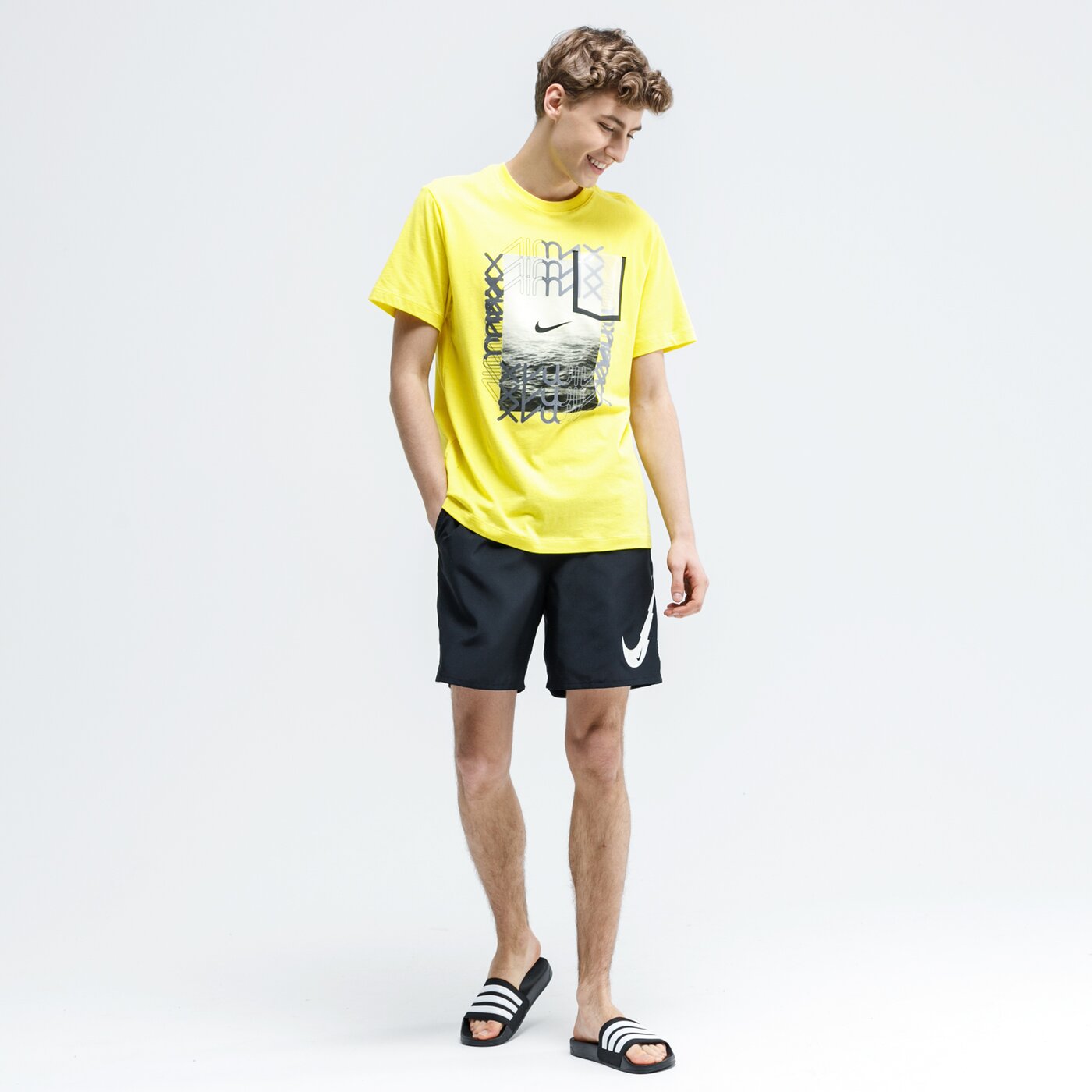 Spodenki męskie NIKE SZORTY M NK BREATHE RUN SS WR PO GX ck0459-010 kolor czarny