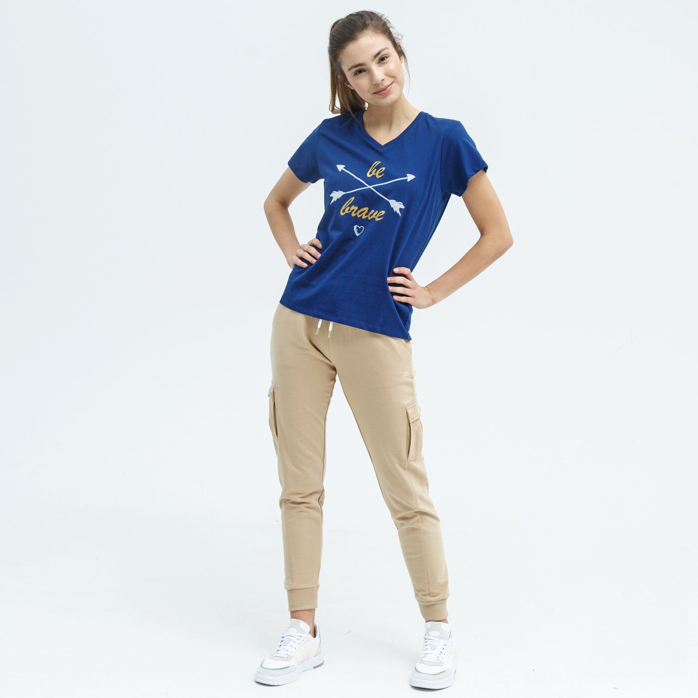 Koszulka damska UP8 T-SHIRT BEJUCO up121tsd34001 kolor granatowy